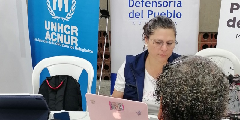 800 personas recibieron atención para definir su situación  migratoria en el Alto Magdalena