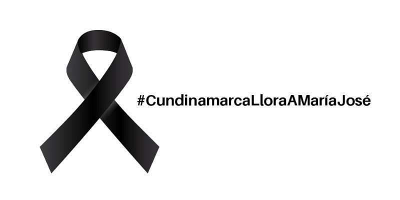 Cundinamarca llora a María José
