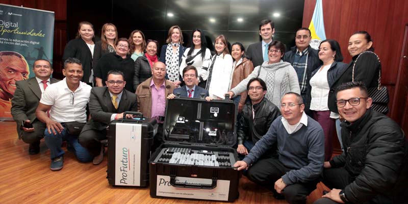 7.295 estudiantes cundinamarqueses beneficiados por alianza gubernamental con Fundación Telefónica