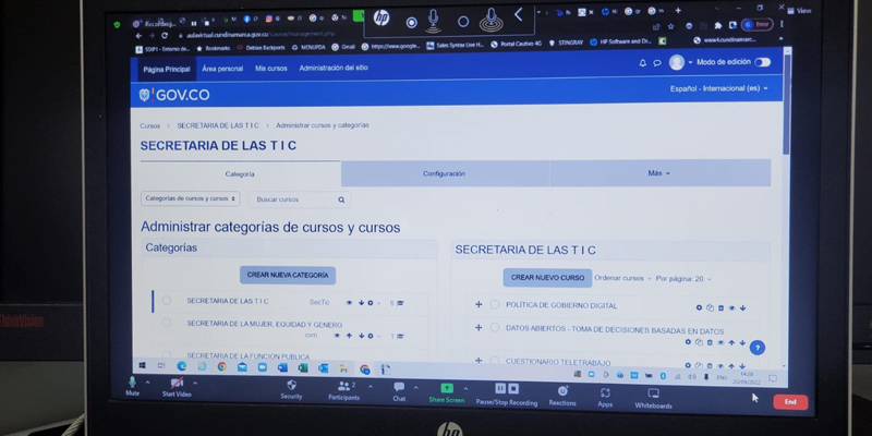 11.890 cundinamarqueses han participado en los cursos de la Escuela Virtual Cundinamarca 2036

