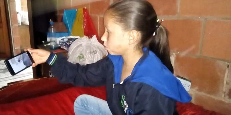 Los estudiantes de la IED la Villas de Cogua no han dejado de ver a sus docentes 

