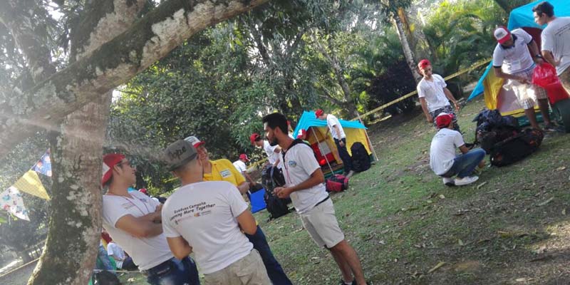 Comenzó el primer campamento de inmersión en inglés 































