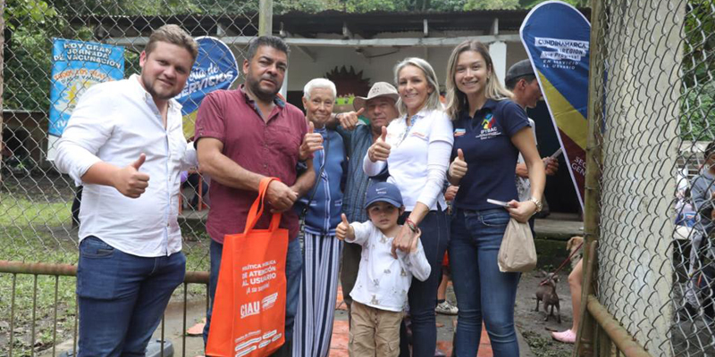 La Gobernación de Cundinamarca presentó su oferta institucional en la Vereda Pajitas del municipio de Bituima