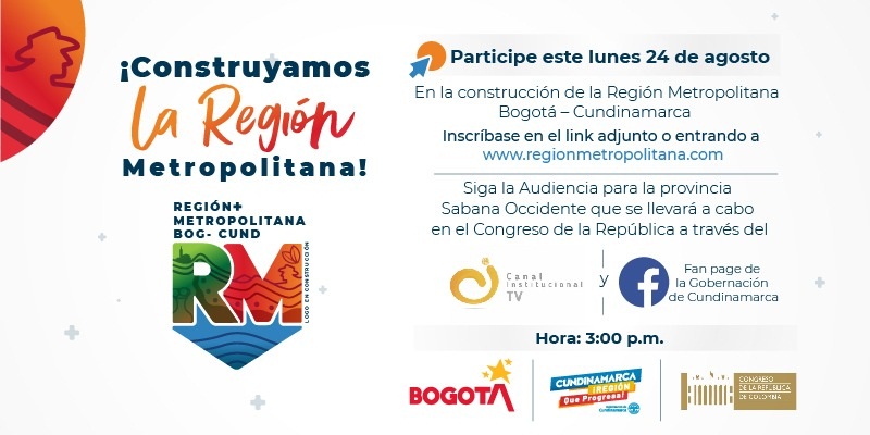 Empiezan las audiencias para la construcción conjunta de la Región Metropolitana