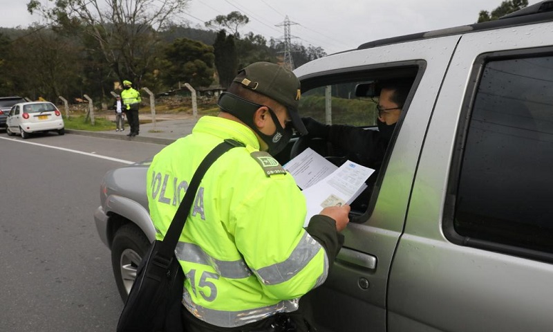 Policía garantizará cumplimiento del toque de queda en Cundinamarca