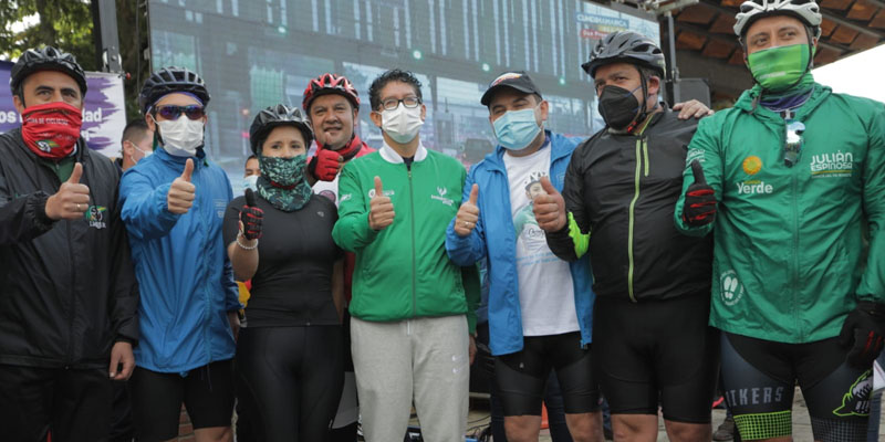 Gobernadores de Cundinamarca y Boyacá y Alcaldía de Bogotá suscribieron Pacto regional para protección de ciclistas
