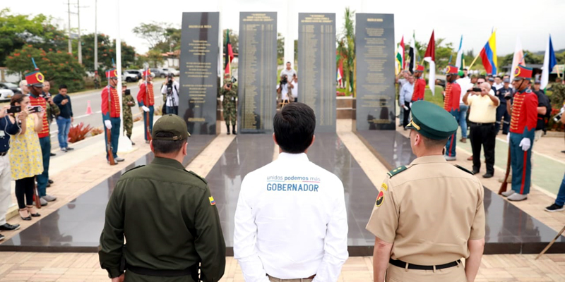 Cundinamarca rinde homenaje a sus 205 años de independencia