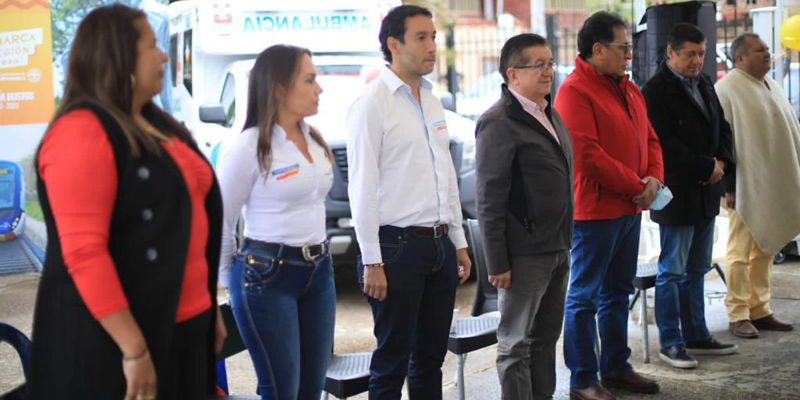 Ambulancias, equipos de rayos x y recursos para fortalecer el servicio de Salud de Oriente y Almeidas