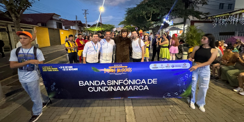 Cajicá y Fómeque obtienen los máximos reconocimientos en el Concurso Nacional de Bandas Musicales en Anapoima
 


