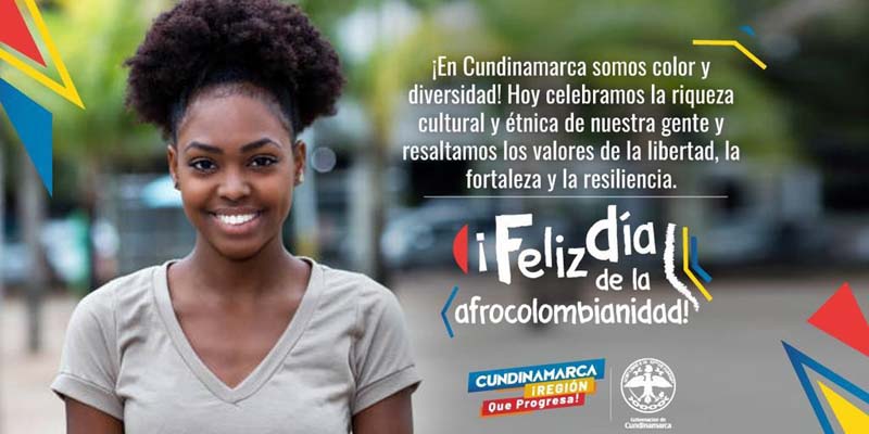 Gobierno cundinamarqués felicita a la población Afro, en su día
