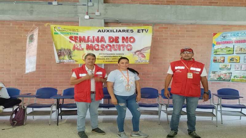 Avanza campaña contra el dengue en Cundinamarca