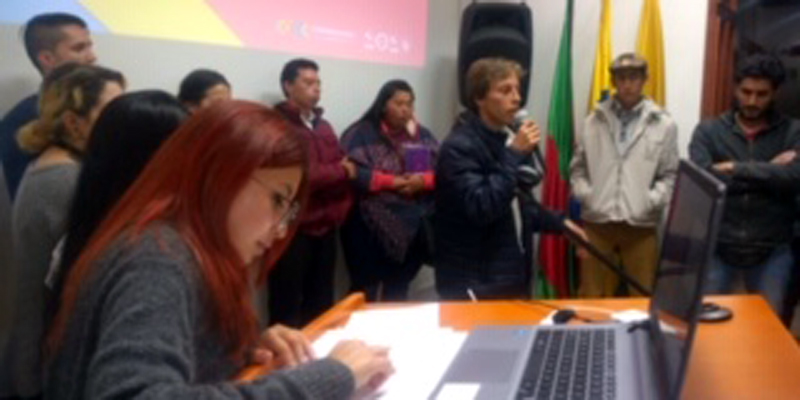 Avanza conformación de la Plataforma Juvenil Departamental


































