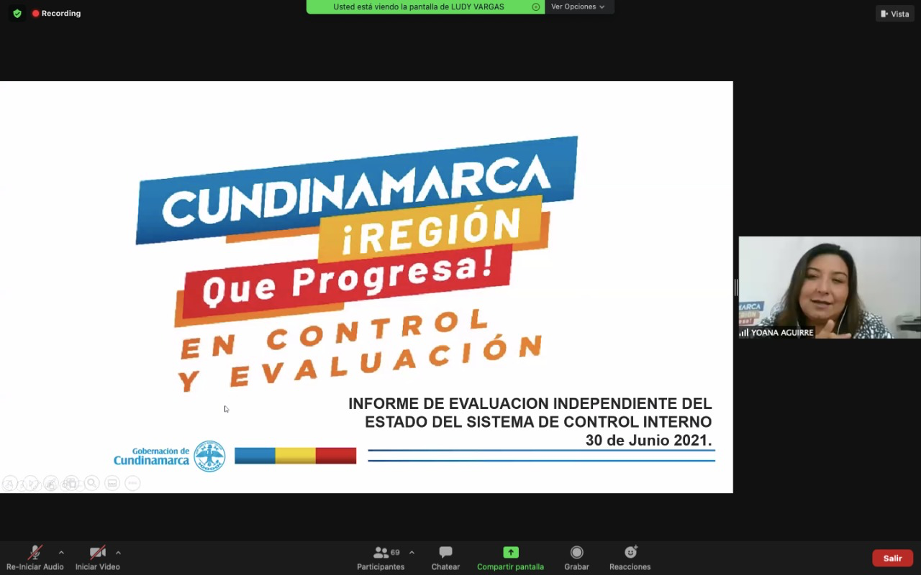 Funcionarios de Control del Departamento Asisten a la Capacitación sobre Sistema de Control Interno