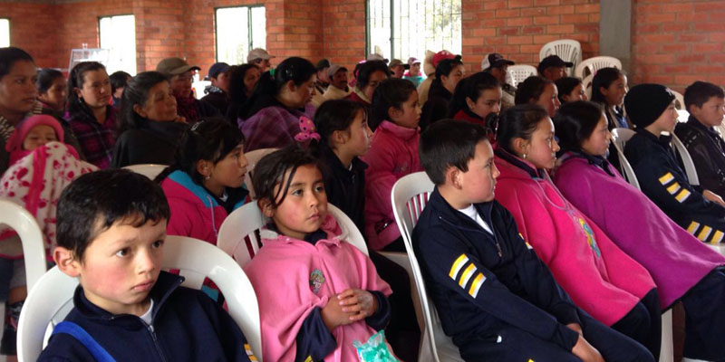 En TIC confío llegó a la vereda Páramo Alto de Cogua 