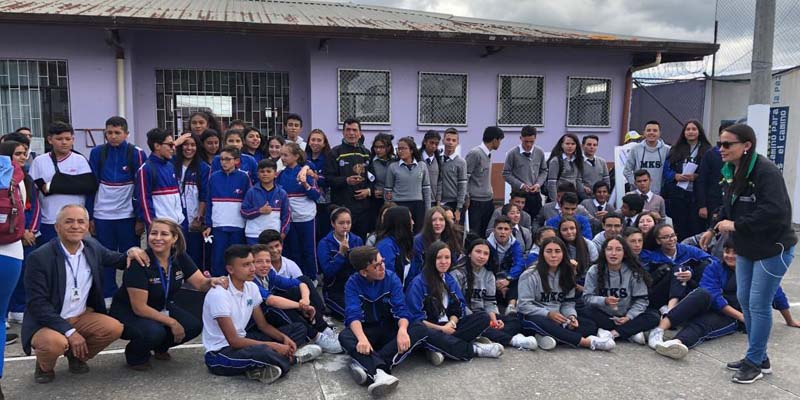 Jóvenes cundinamarqueses se unieron a la Semana por la Paz
































