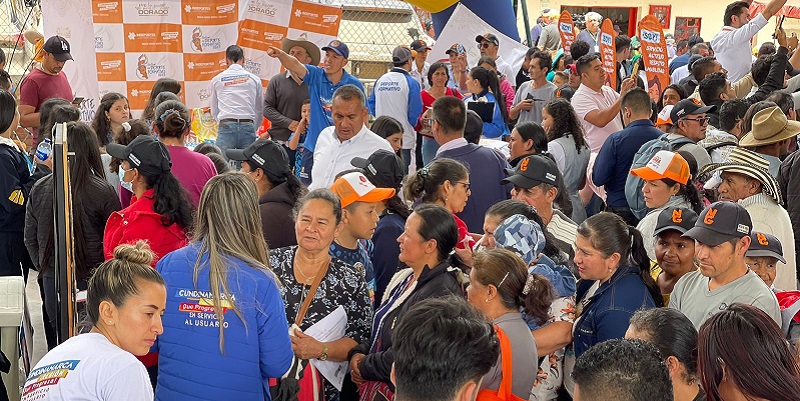 La Feria de servicios de la Gobernación de Cundinamarca se tomó a Cabrera