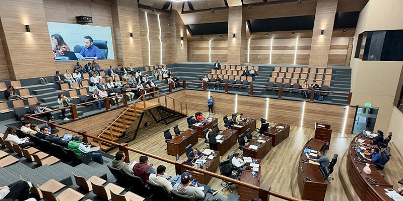 Cuarta sesión extraordinaria de la Asamblea de Cundinamarca


