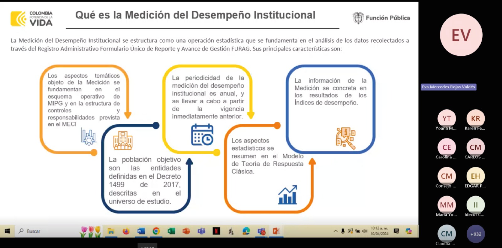 Mil servidores públicos de Cundinamarca se preparan para la Medición del desempeño institucional



