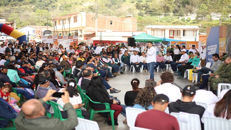 Gobernadores de Cundinamarca y Meta y alcaldesa de Bogotá recorrieron región de Sumapaz