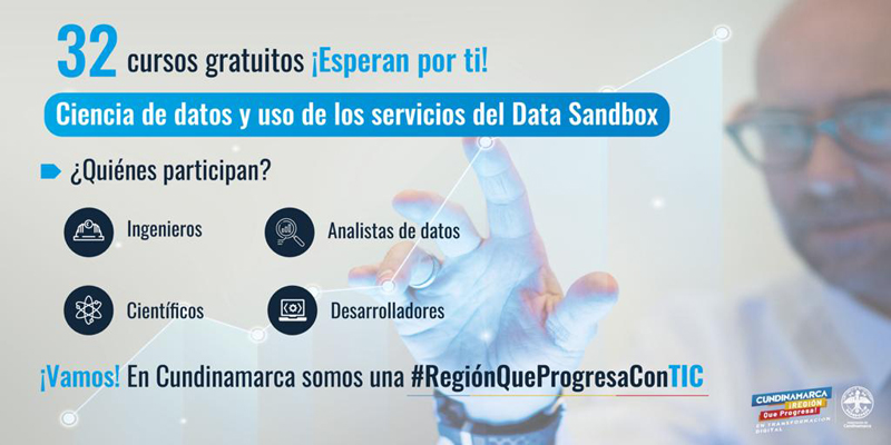 Cursos gratuitos con Microsoft en ciencia de datos y uso de los servicios del Data Sandbox