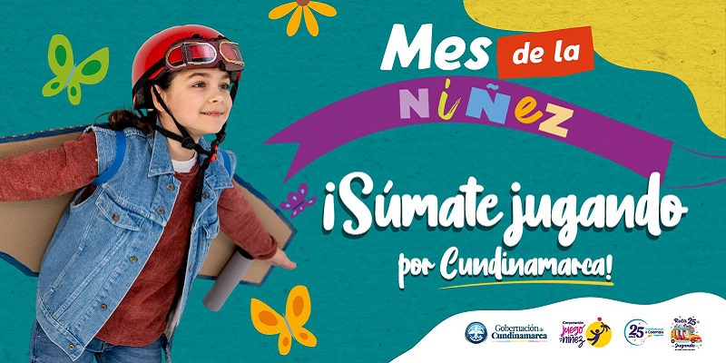 Súmate jugando por Cundinamarca, en el Día de la Niñez


