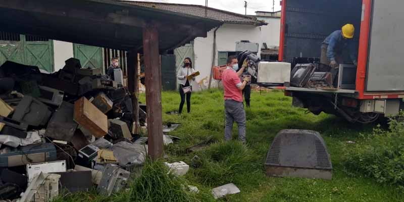 Otros 1.326 kilos de elementos RAEE recolectados







