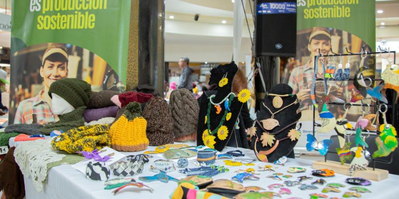 Artesanos presentaron productos sostenibles en vitrina de Negocios Verdes de Cundinamarca