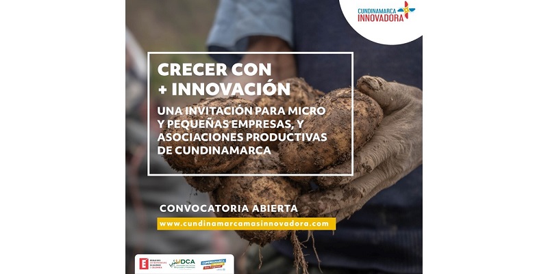 Gobierno departamental amplía plazo de la convocatoria Cundinamarca + Innovadora






