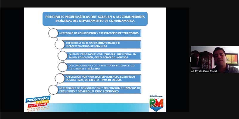 Las comunidades indígenas también contribuyen a la elaboración de la Región Metropolitana