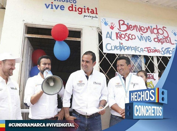 Cundinamarca, territorio digital; Zipaquirá y Tocaima beneficiados con 8 Kioskos Vive Digital