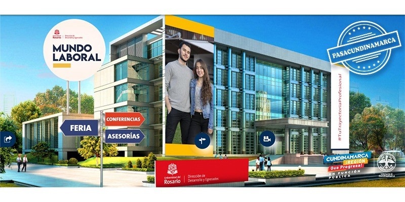 Gobernación participa en la Feria Laboral de La Universidad del Rosario
