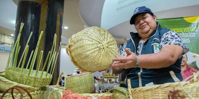 Artesanos presentaron productos sostenibles en vitrina de Negocios Verdes de Cundinamarca
