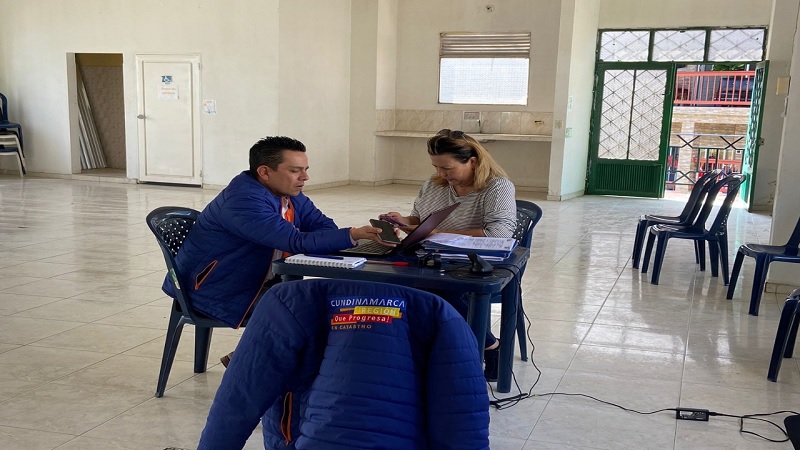 Jornadas de atención de trámites catastrales en el Peñón y la Peña.











