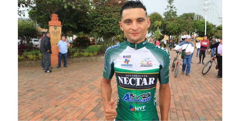 Óscar Pachón ganó la segunda etapa de la Vuelta a Cundinamarca en Simijaca