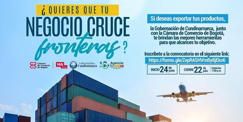 Empresarios cundinamarqueses se formarán para exportar