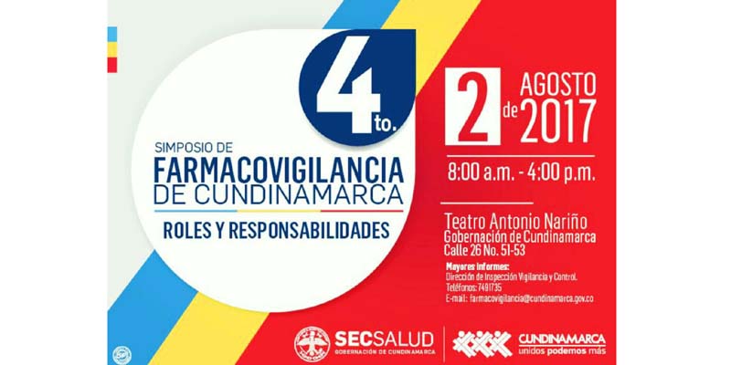 IV Simposio de Farmacovigilancia de Cundinamarca



























