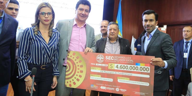 $4.600 millones para el bienestar del adulto mayor en Cundinamarca