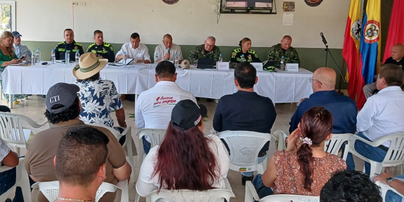  En la región del Tequendama  Iniciaron consejos de seguridad provinciales