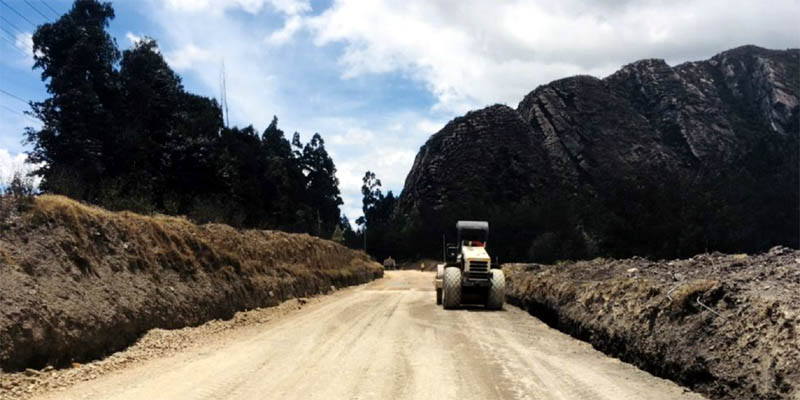 Avanzan obras en Troncal del Carbón en la provincia de Ubaté



