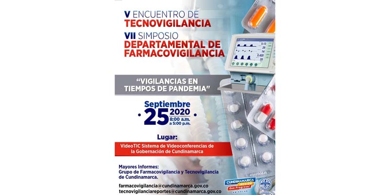 V Encuentro de Tecnovigilancia y VII Simposio Departamental de Farmacovigilancia


