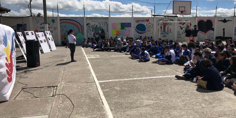 Jóvenes cundinamarqueses se unieron a la Semana por la Paz
































