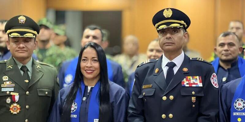 Graduación de la Tercera Promoción de la Escuela Departamental de Bomberos de Cundinamarca