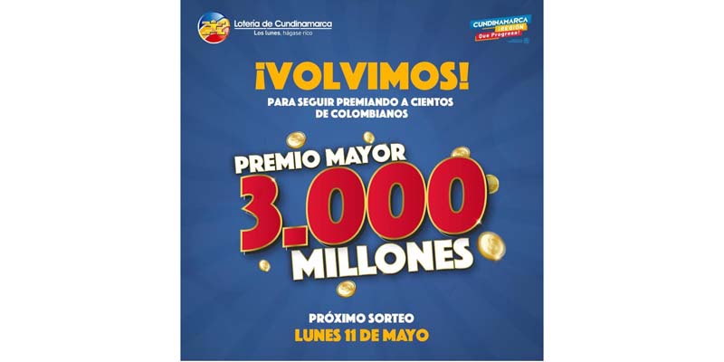 Volvió la Lotería de Cundinamarca



