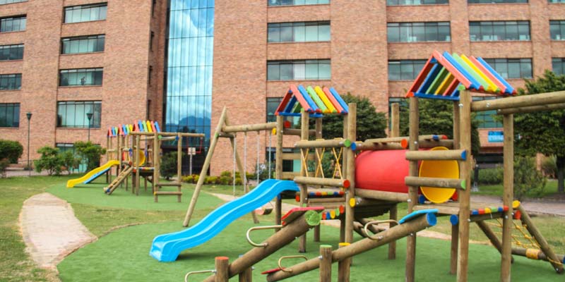Parque infantil en la sede central de la Gobernación brinda tranquilidad a sus usuarios
