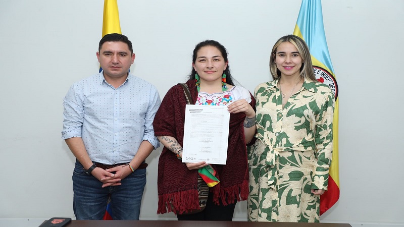 Tomó posesión la nueva gerente de Etnias de Cundinamarca
