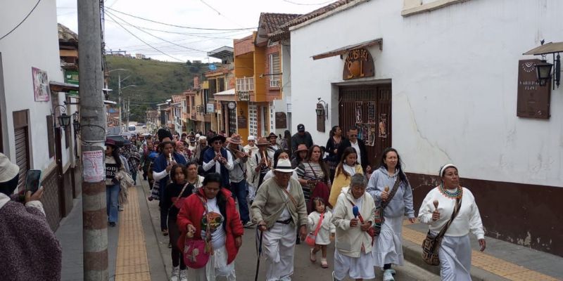 Comunidades Mhuysqas de Cota, Chía y Medina participaron en el VIII Encuentro de la Fapkwa y el Puyky



