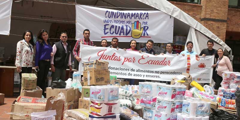 Unidos pudimos más por Ecuador
¡Gracias Cundinamarca!
