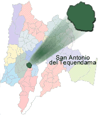 Ubicación en cundinamarca