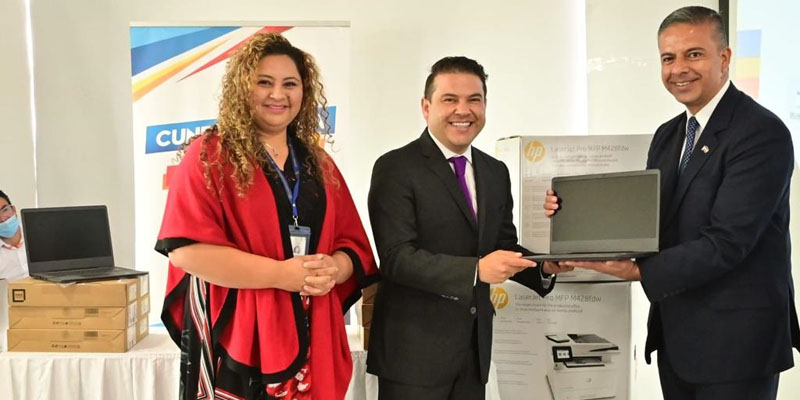 Personeros de Cundinamarca reciben capacitación en Derechos Humanos y dotación tecnológica