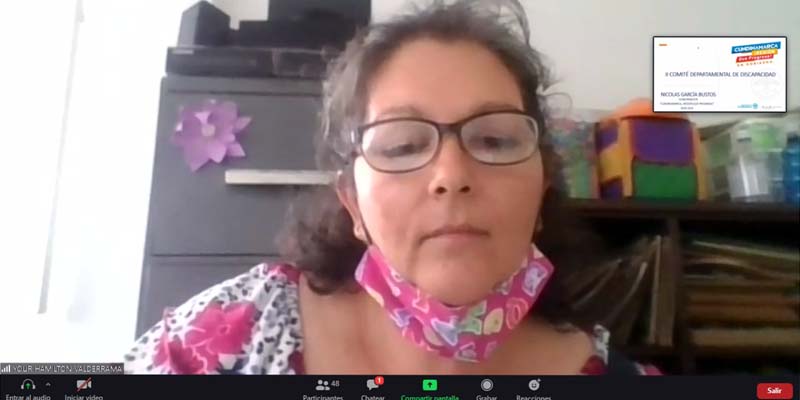 Cundinamarca comprometida con la población con discapacidad